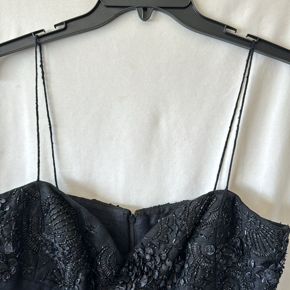 Dennis Basso silk dress size 10 - Picture 6 of 11